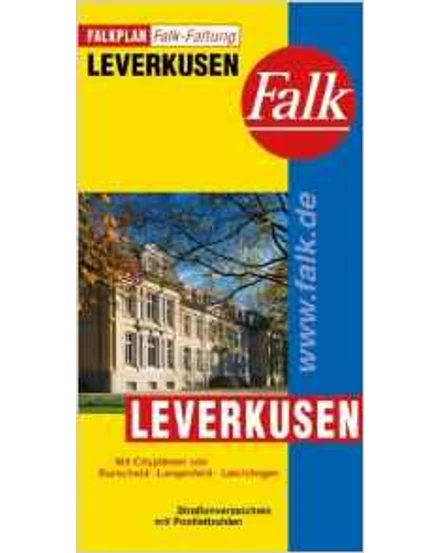 Cartographia-Leverkusen harta orașului - Falk-9783884452318