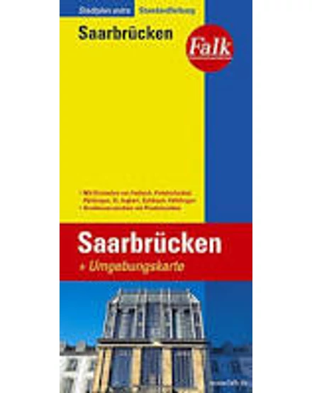 Cartographia-Saarbrücken harta Extra-9783827925480