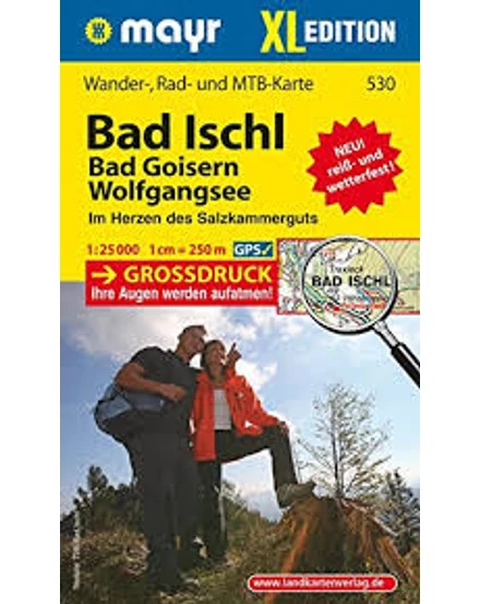 Cartographia-WM 530 Bad Ischl, Bad Goisern, Wolfgangsee harta turistică-9783850267403