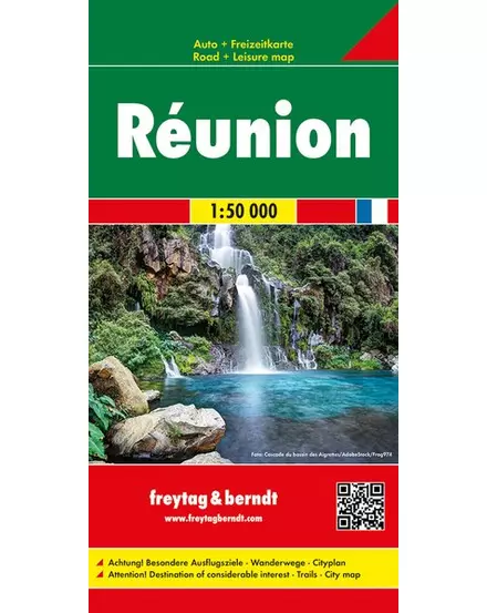 Cartographia-Reunion harta (Freytag)-9783707916850