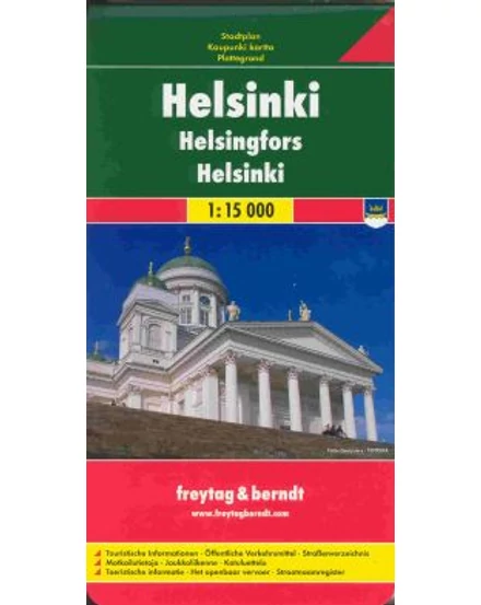 Cartographia-Helsinki harta orașului (Freytag)-9783707904833