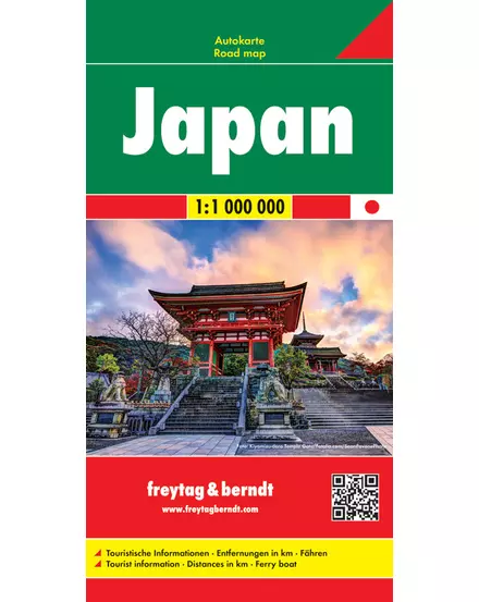 Cartographia-Japonia harta (Freytag)-9783707913873
