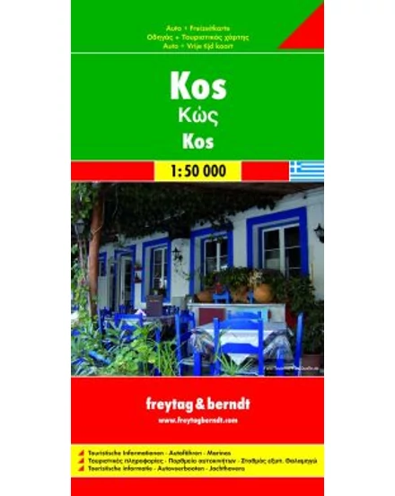 Cartographia-Kos harta (Freytag)-9783850845854