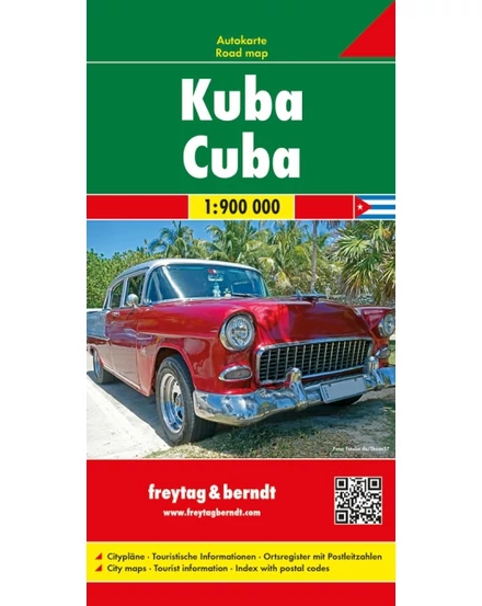 Cartographia-Cuba harta (Freytag)-9783707916614