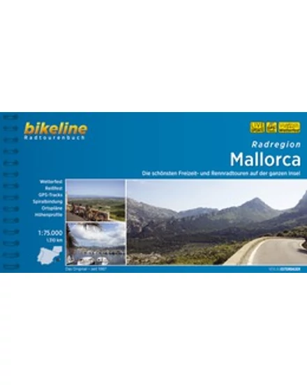 Cartographia - Mallorca ghid de ciclism (germană) - 9783850000536