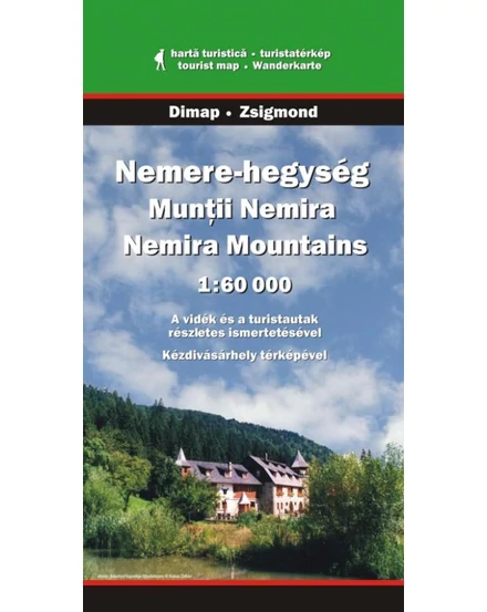Cartographia-Munţii Nemere harta turistică-9789638637963