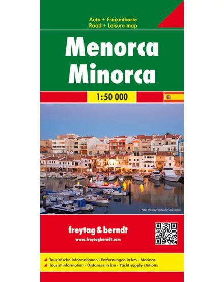 Cartographia-Menorca harta (Freytag)-9783707916256