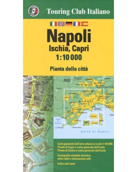 Cartographia-Napoli, Ischia, Capri harta-9788836573424