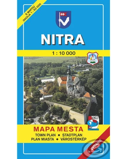 Cartographia - Nitra harta - VKU-9788080425364