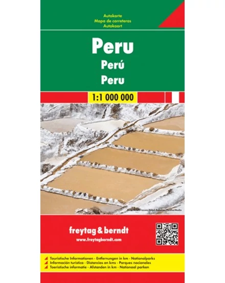 Cartographia-Peru harta (Freytag)-9783707913972