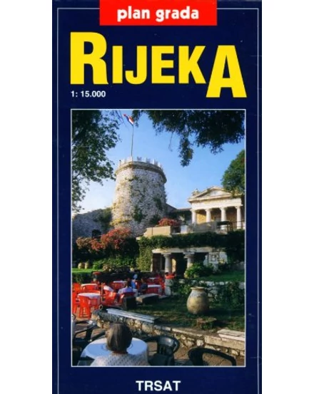 Cartographia-Rijeka harta orașului-9789536107070