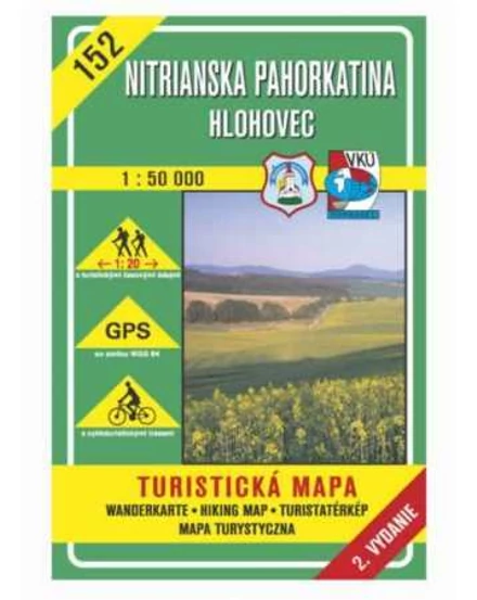 Cartographia - HM 152 Nitranska - Hlohovec harta turistică - 8586003320519