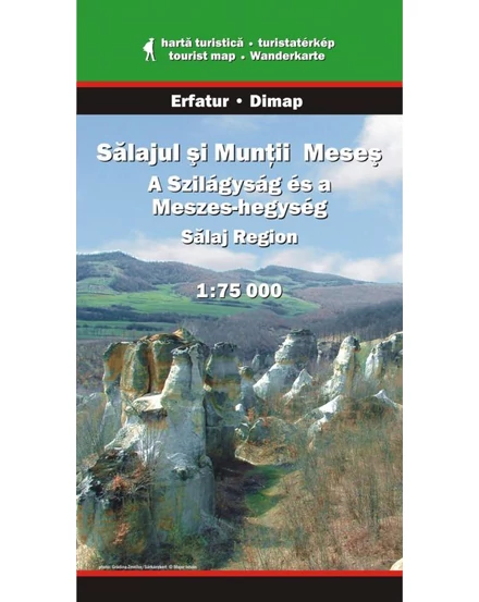 Cartographia-Sălajul şi Munţii Meseş harta turistică-9789638845405