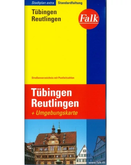 Cartographia-Tübingen si Reutlingen harta orașului - Extra-9783827926029