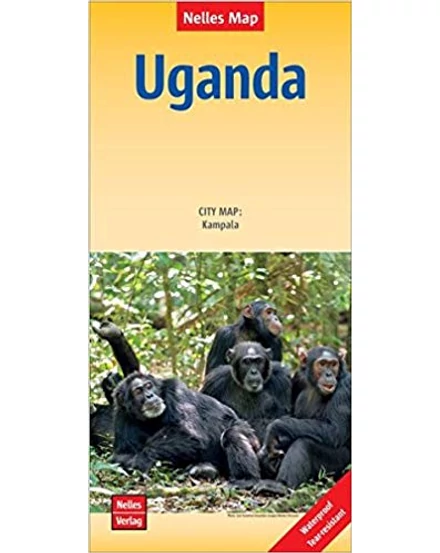 Cartographia-Kenya, Tanzania, Uganda 1:2 000 000 harta (Freytag)-9783707913880