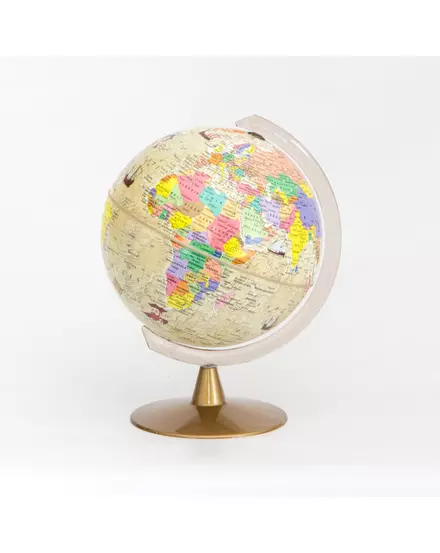 Cartographia-Glob pământesc, 16 cm - antic, talpa din plastic-5997846300133