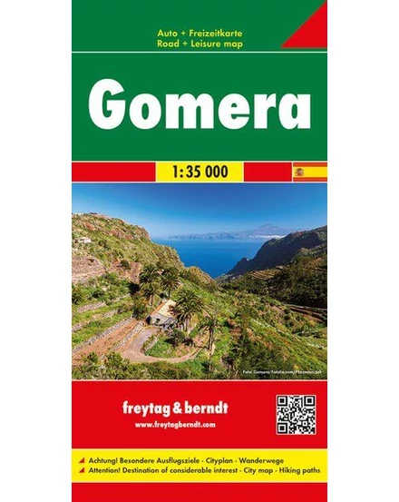 Cartographia - La Gomera harta de agrement și auto (AK0530) -  9783707916478