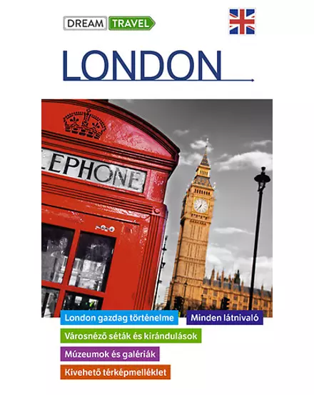 Cartographia-Londra ghid turistic + harta (maghiară)-9789632616056