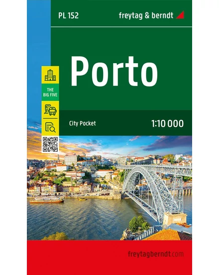 Cartographia - Porto City Pocket harta (PL152CP) - 9783707918489