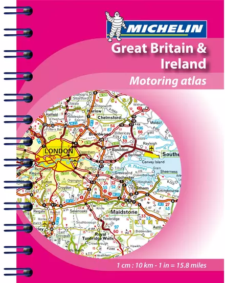 Cartographia-Marea Britania si Irlanda monitoring atlas mini-9782067156593