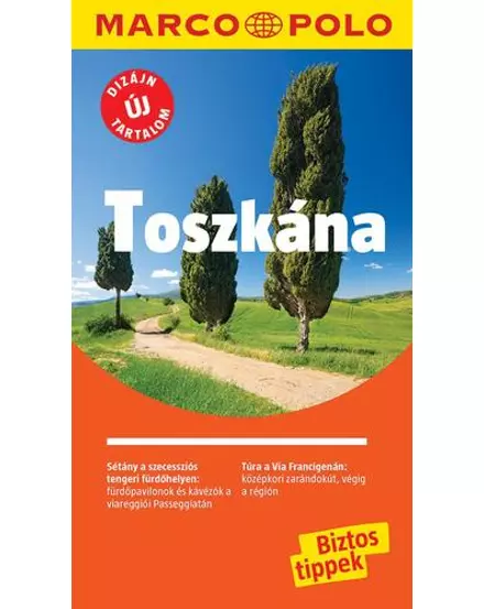 Cartographia-Toscana ghid turistic (maghiară)-9789631365962