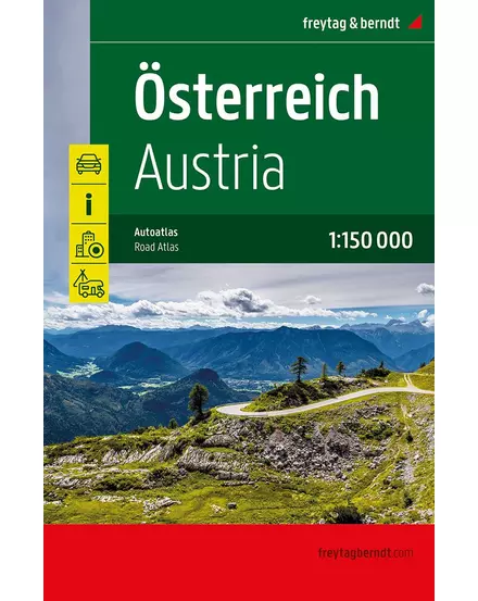 Cartographia-Austria Atlas Supertouring- Freytag-9783707921786