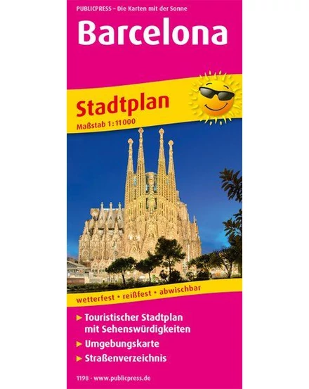 Cartographia - Harta turistica a orasului Barcelona - Freytag - 9783961321988