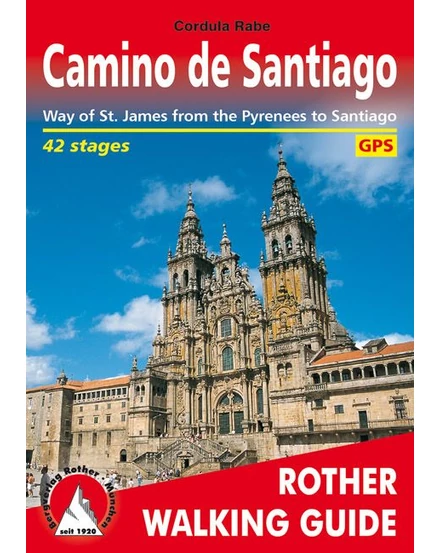 Cartographia - Camino de Santiago Rother (RO 4835) ghid turistic (engleză) - 9783763348350