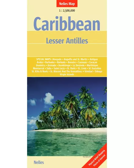 Cartographia-Insulele Caraibe: Antilele Mici harta -9783865742872