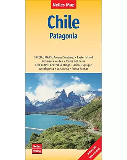 Cartographia - Chile - Patagonia harta - 9783865746139