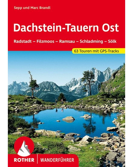 Cartographia-Ghid de drumeție Dachstein - Tauern Ost Rother RO 4196 (germană)-9783763341962