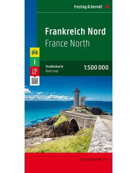 Cartographia-Franța Nord harta (Freytag)-9783707905809
