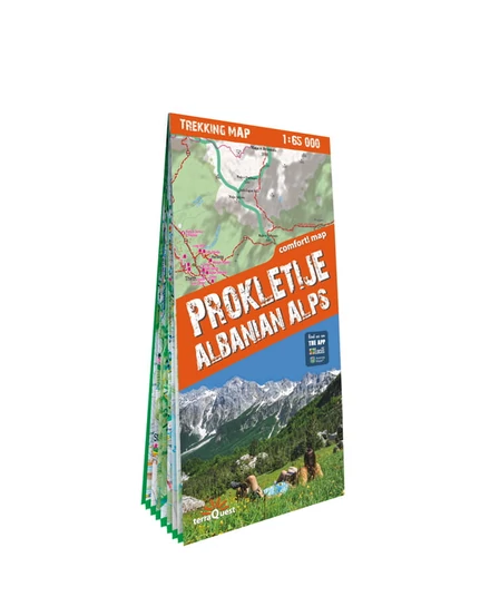 Cartographia-Hartă de trekking Prokletije, Durmitor, Alpii Albanezi și Muntenegreni-9788361155843