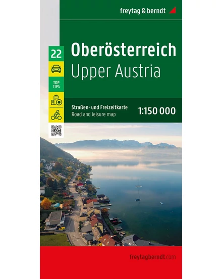 Cartographia - Austria Superioară harta-Freytag - 9783707921670 