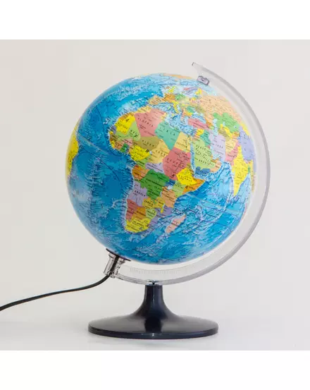 Cartographia-Glob pământesc, 25 cm - illuminat, politic-5997846300119