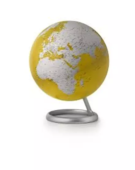 Cartographia-Glob EVOLVE GOLDEN YELLOW, diametru 30 cm, cartografia in engleză - 8007239984950