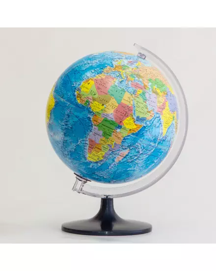 Cartographia-Glob pământesc politic, 25 cm - ttalpa din plastic - 5997846300027
