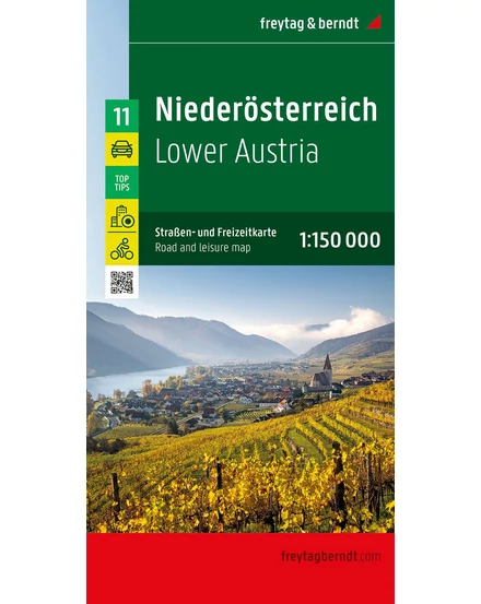 Cartographia - Austria Inferioară harta (OER 11) - 9783707922349