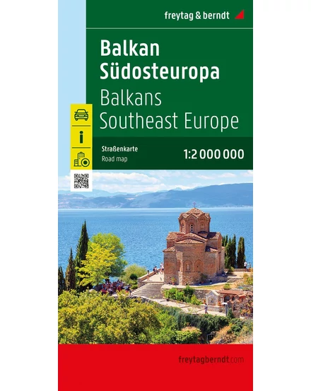 Cartographia-Balcani - Europa de Sud-Est harta (Freytag)-9783707922363