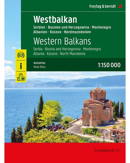 Cartographia-Balcani - Europa de Sud-Est harta (Freytag)-9783707922899