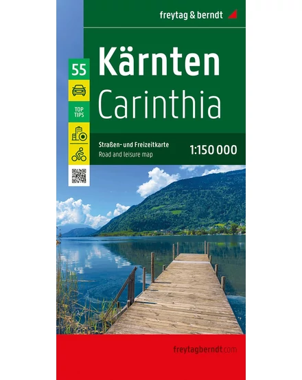 Cartographia-Hartă Carintia (Freytag)-9783707923513
