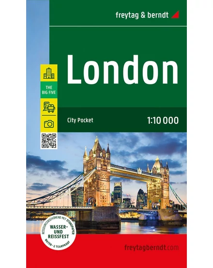 Cartographia-Londra City Pocket harta orașului (Freytag)-9783707922417