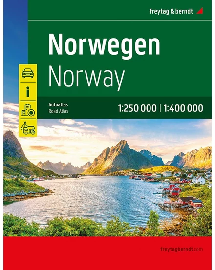 Cartographia -Norvegia atlas - Freytag-9783707922462
