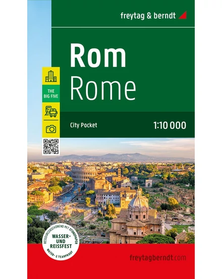 Cartographia-Roma City Pocket harta orașului (Freytag)-9783707922387