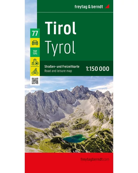 Cartographia-Tirol harta (Freytag)-9783707922400
