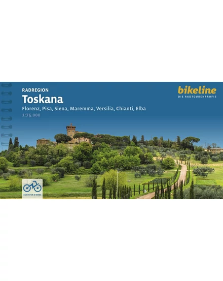 Cartographia - Toscana ghid de ciclism (germană) - 9783711101846