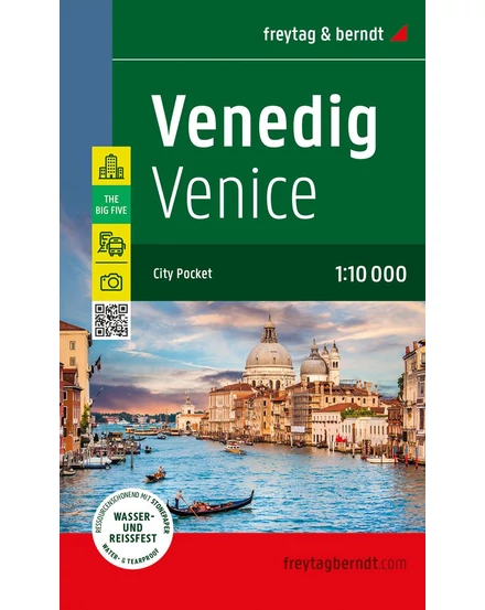 Cartographia - Venetia City Pocket harta - Freytag - 9783707922356