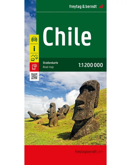 Cartographia-Chile harta (Freytag)-9783707923292