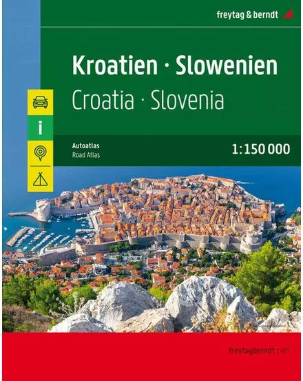 Cartographia-Croatia - Slovenia atlas (Freytag) - 9783707918441