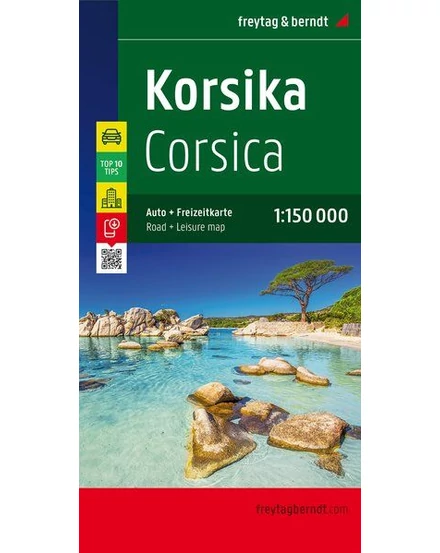 Cartographia-Corsica harta (Freytag)-9783707905823